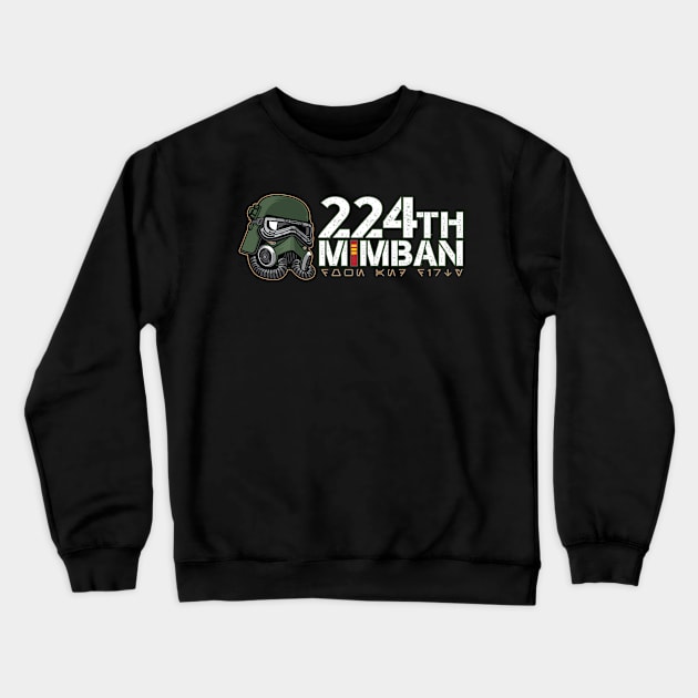 224th Mimban Crewneck Sweatshirt by Mudtrooper.co.uk